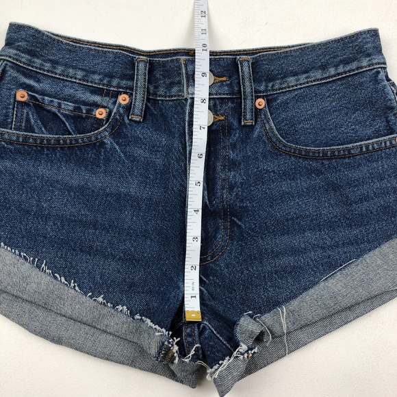 Lucky Brand Mid Rise Cut Off Jean Short - Picture 4 of 8